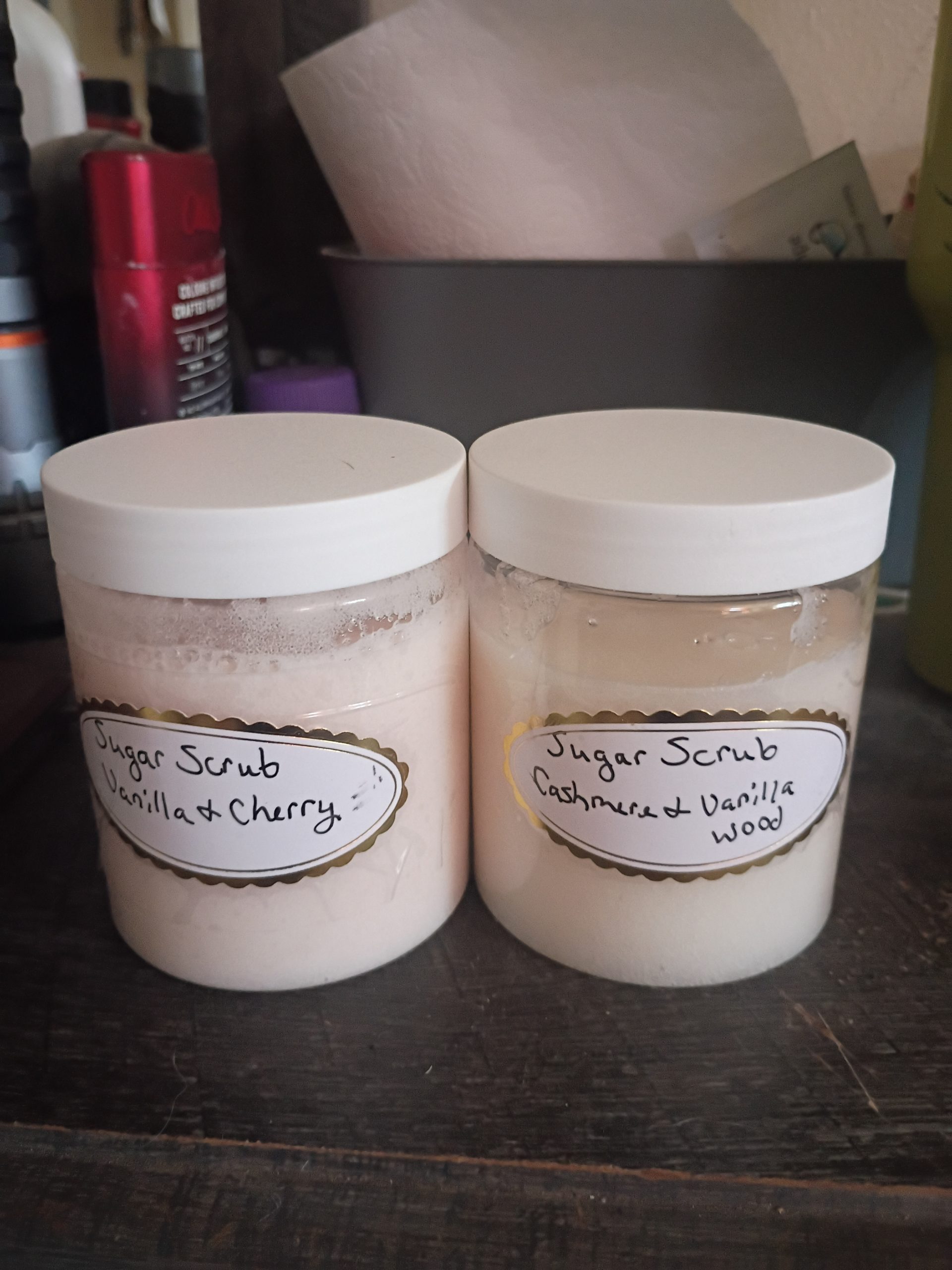 Sugar and salt scrubs